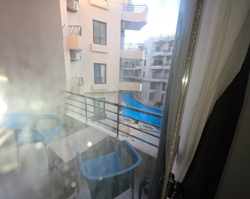 Bardzo ładny umeblowany apartament 69m z 2 sypialniami w resorcie Aqua Tropical - rejon El Ahyaa